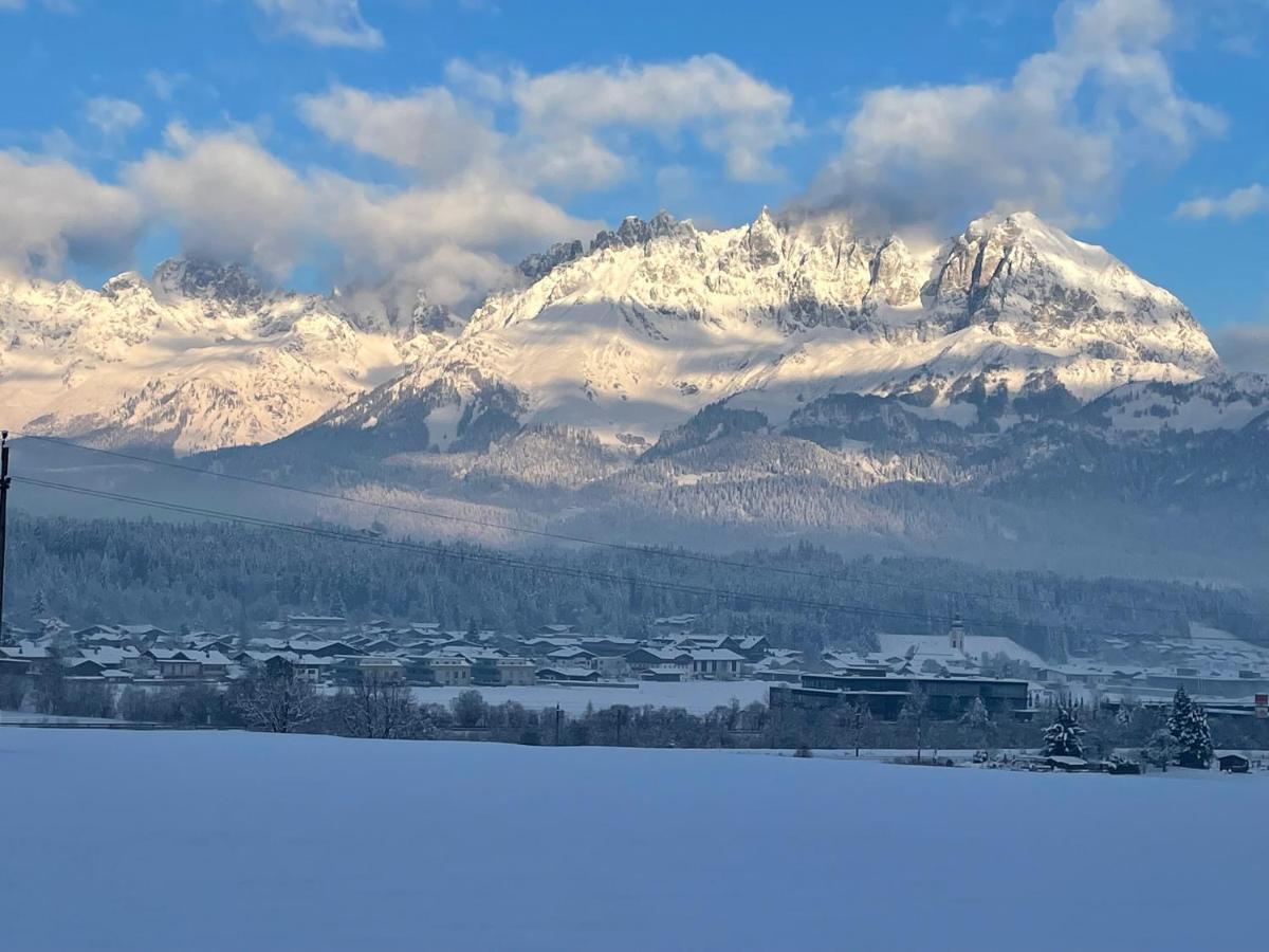 Ferienwohnung Riedmann Oberndorf in Tirol Luaran gambar